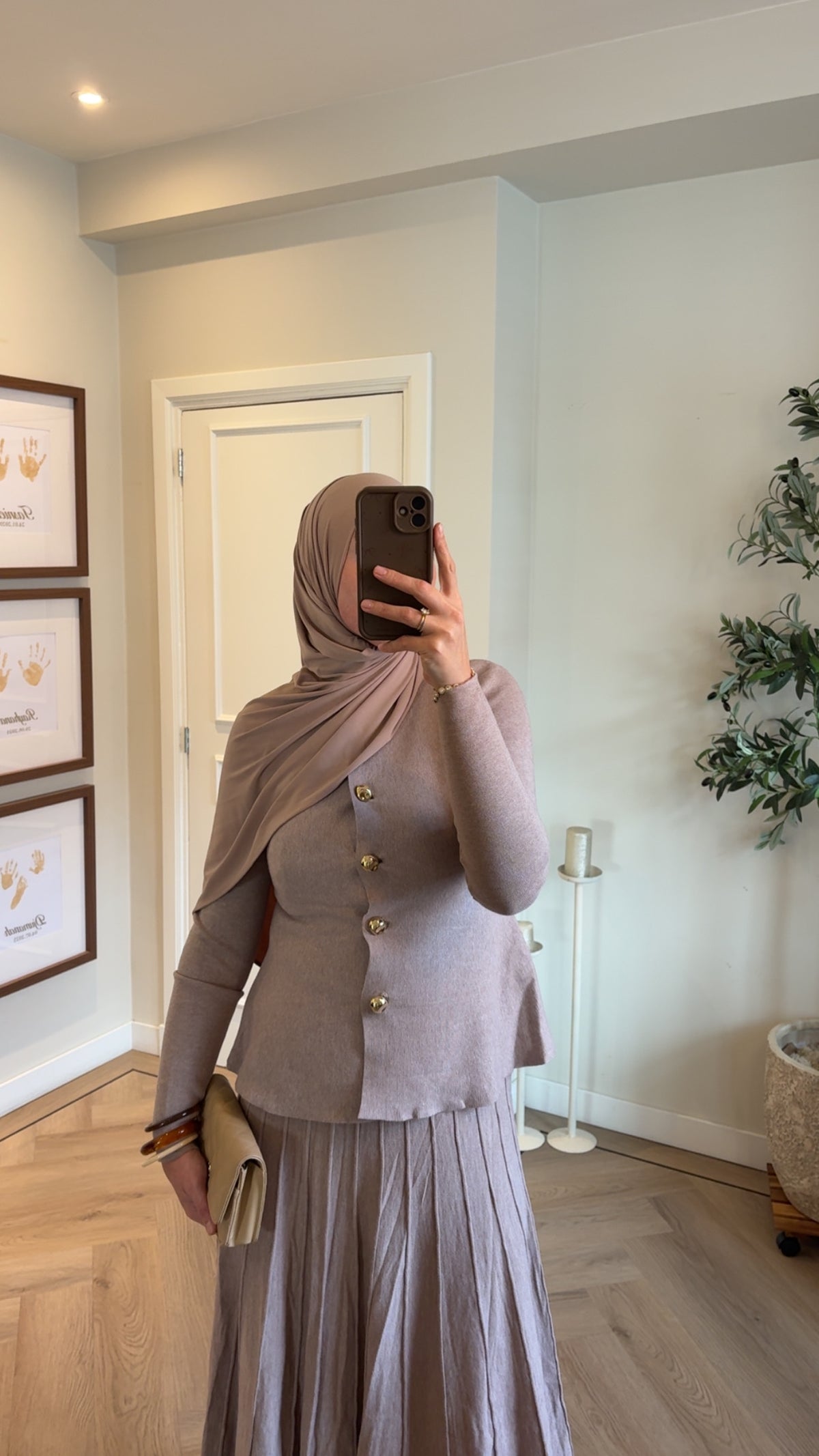 Set Noureen - taupe