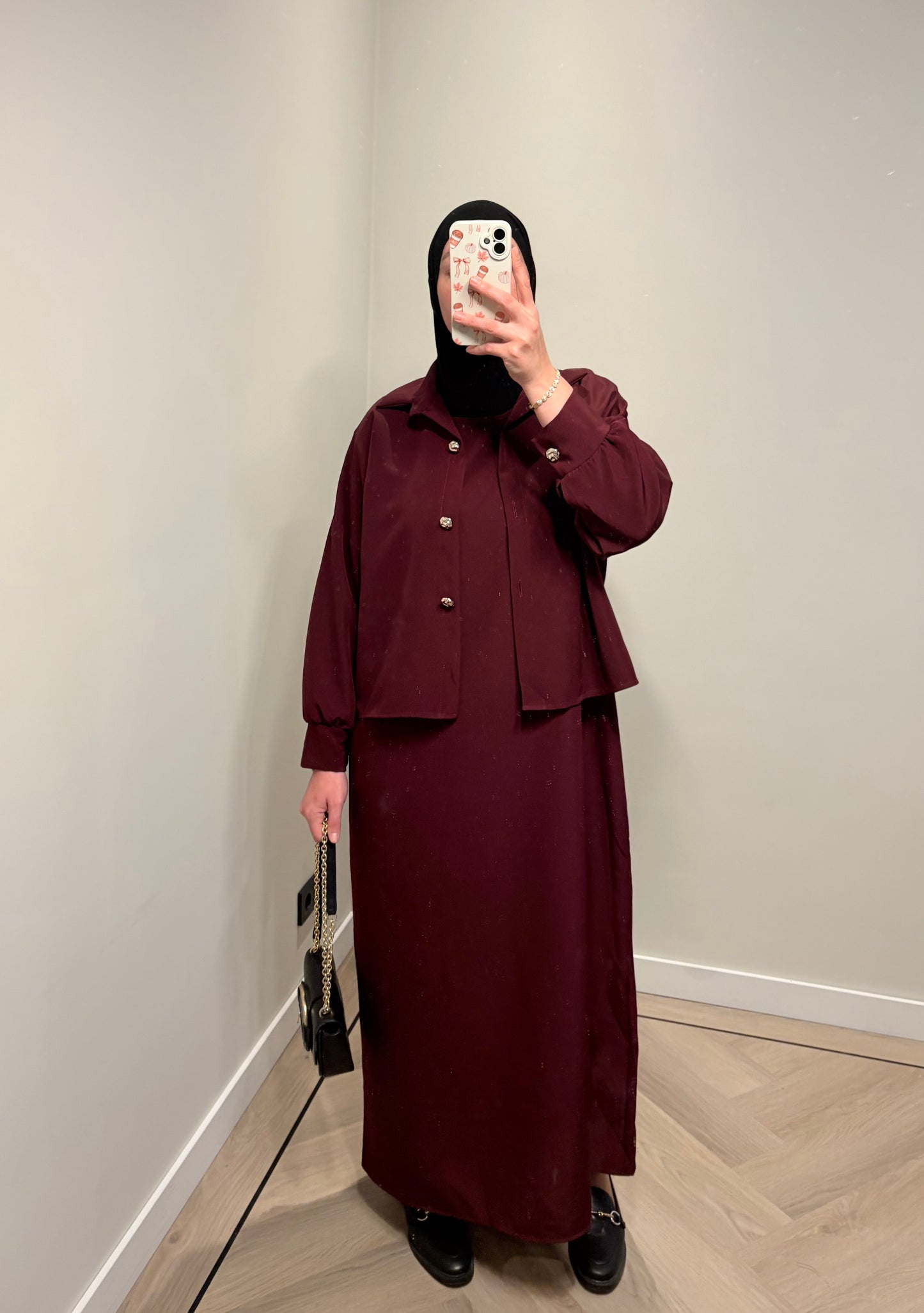 Set Amber - bordeaux