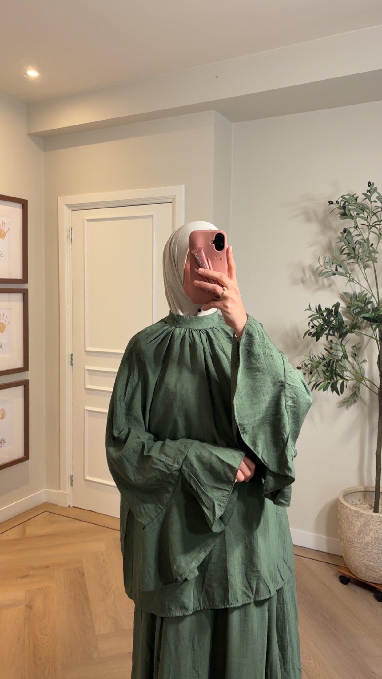 Viscose set - green
