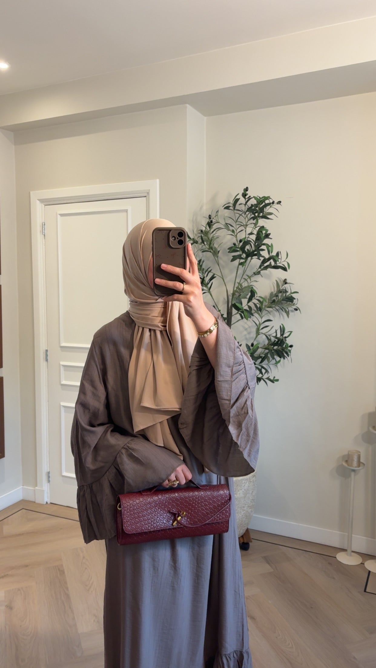 Dress Nora - taupe
