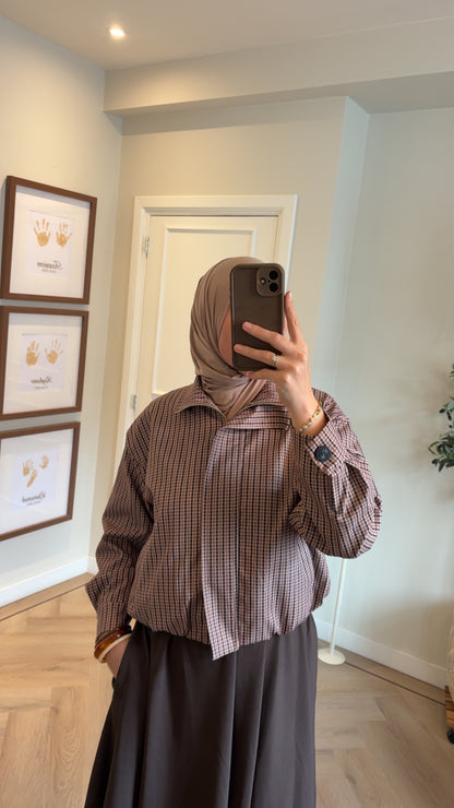Checked jacket