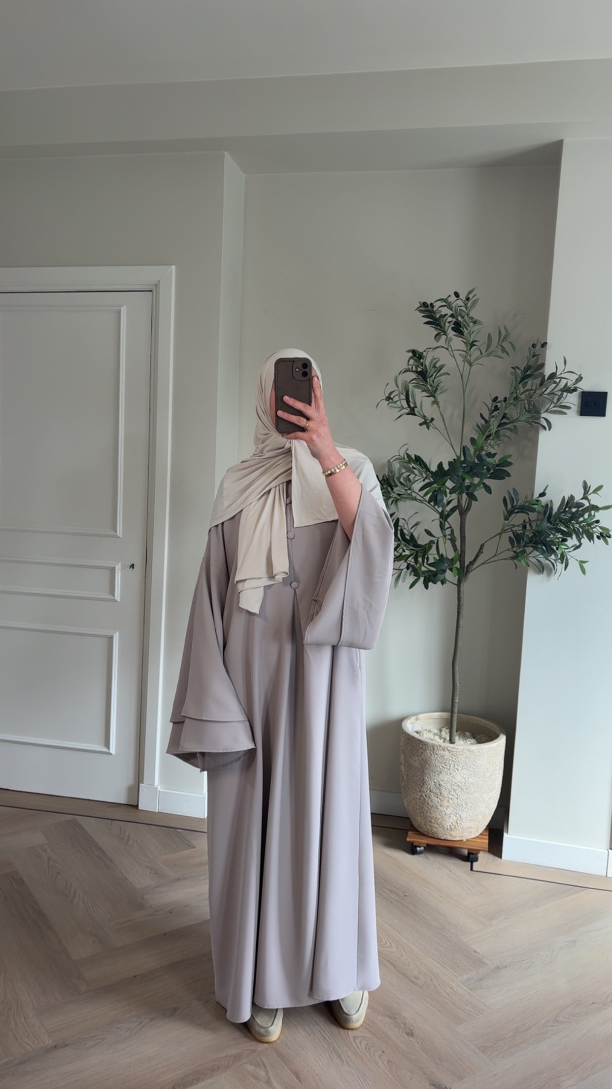 Dress Safiya - taupe