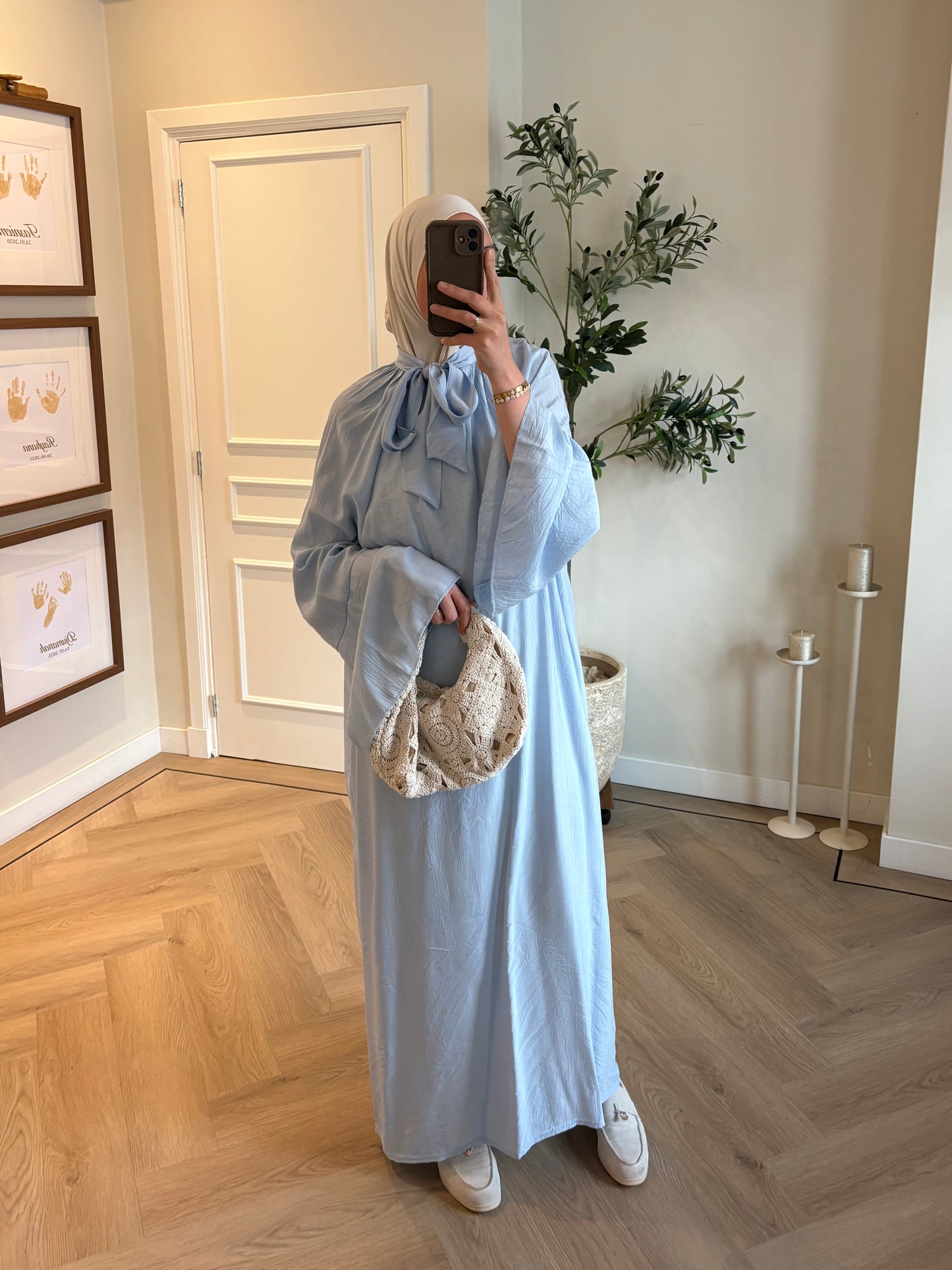 Dress Lina - baby blue