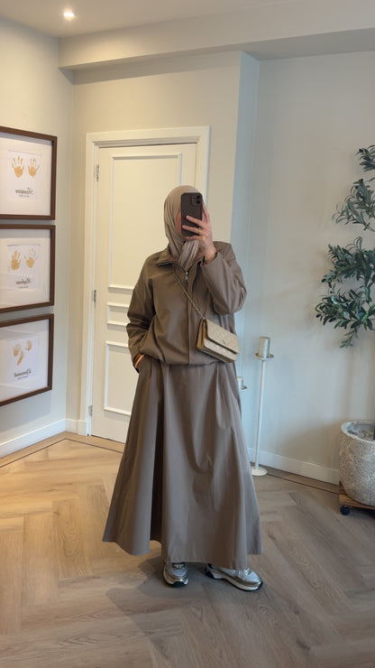 Set Nahla - taupe