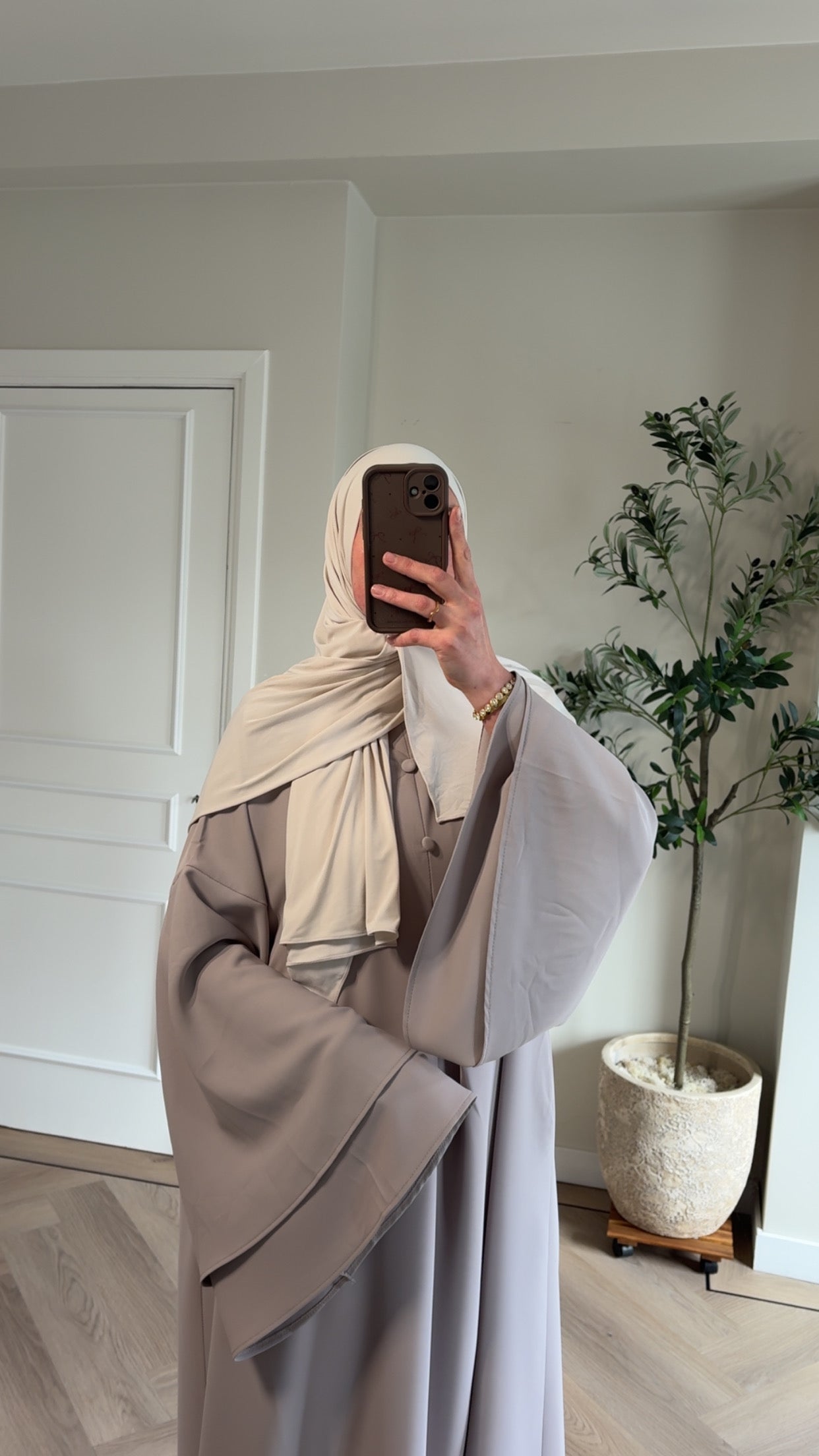 Dress Safiya - taupe