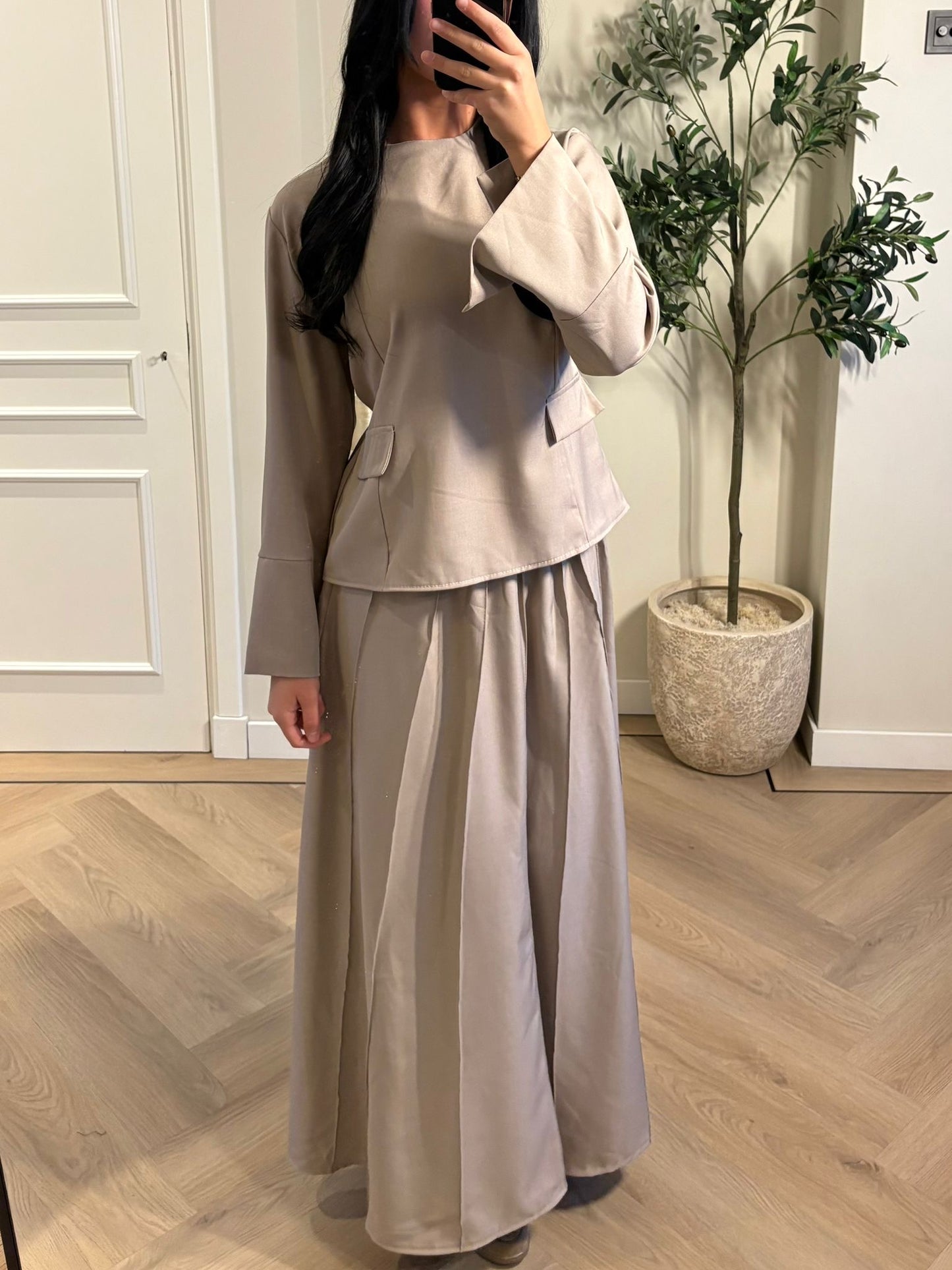 Set Jeslin - taupe