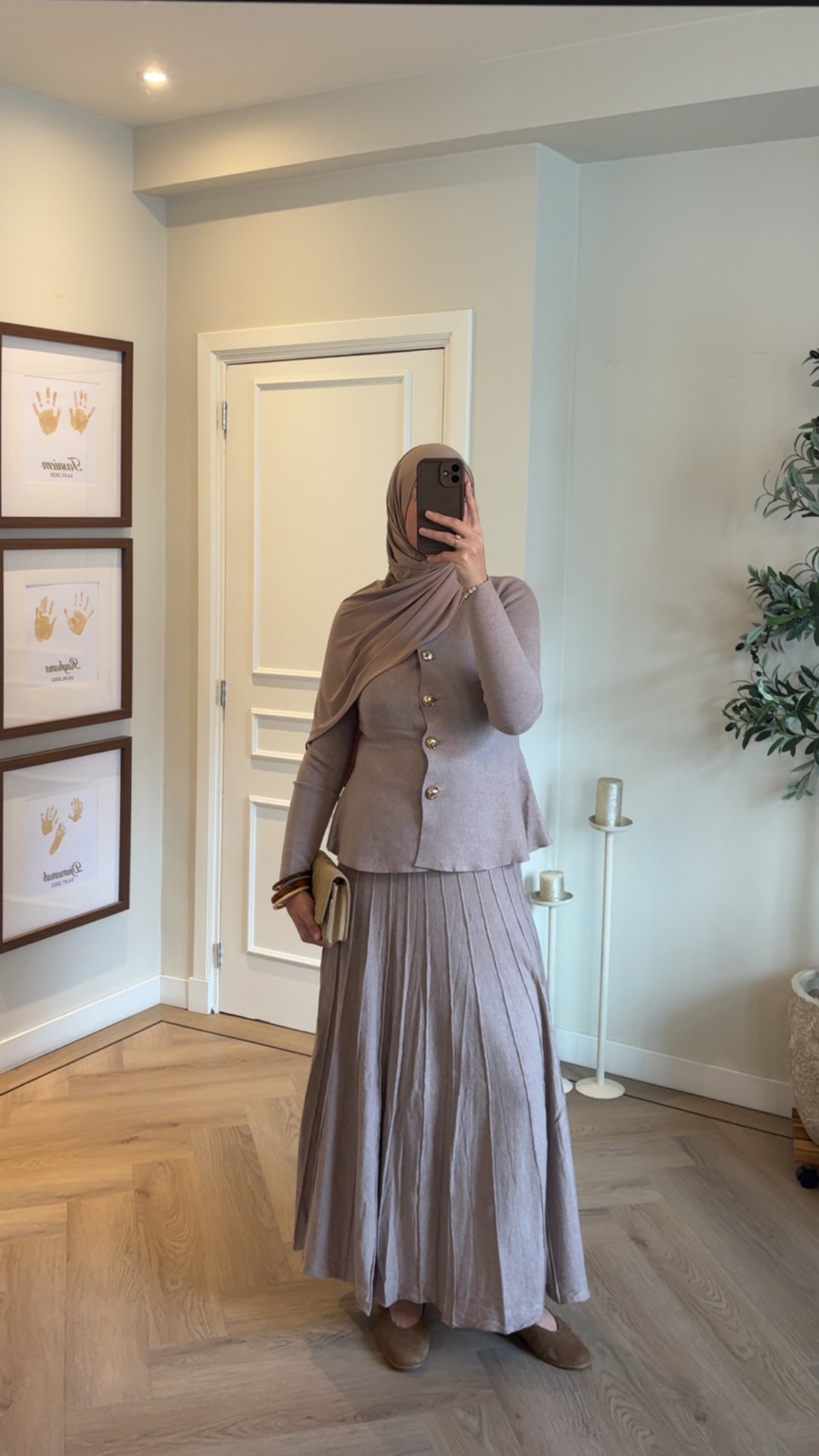 Set Noureen - taupe