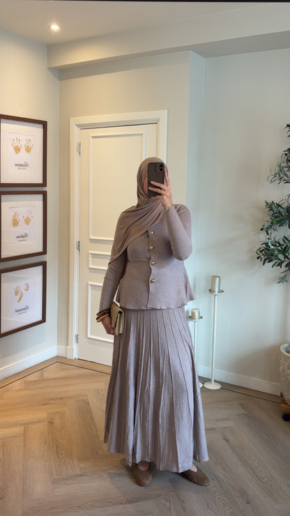 Set Noureen - taupe