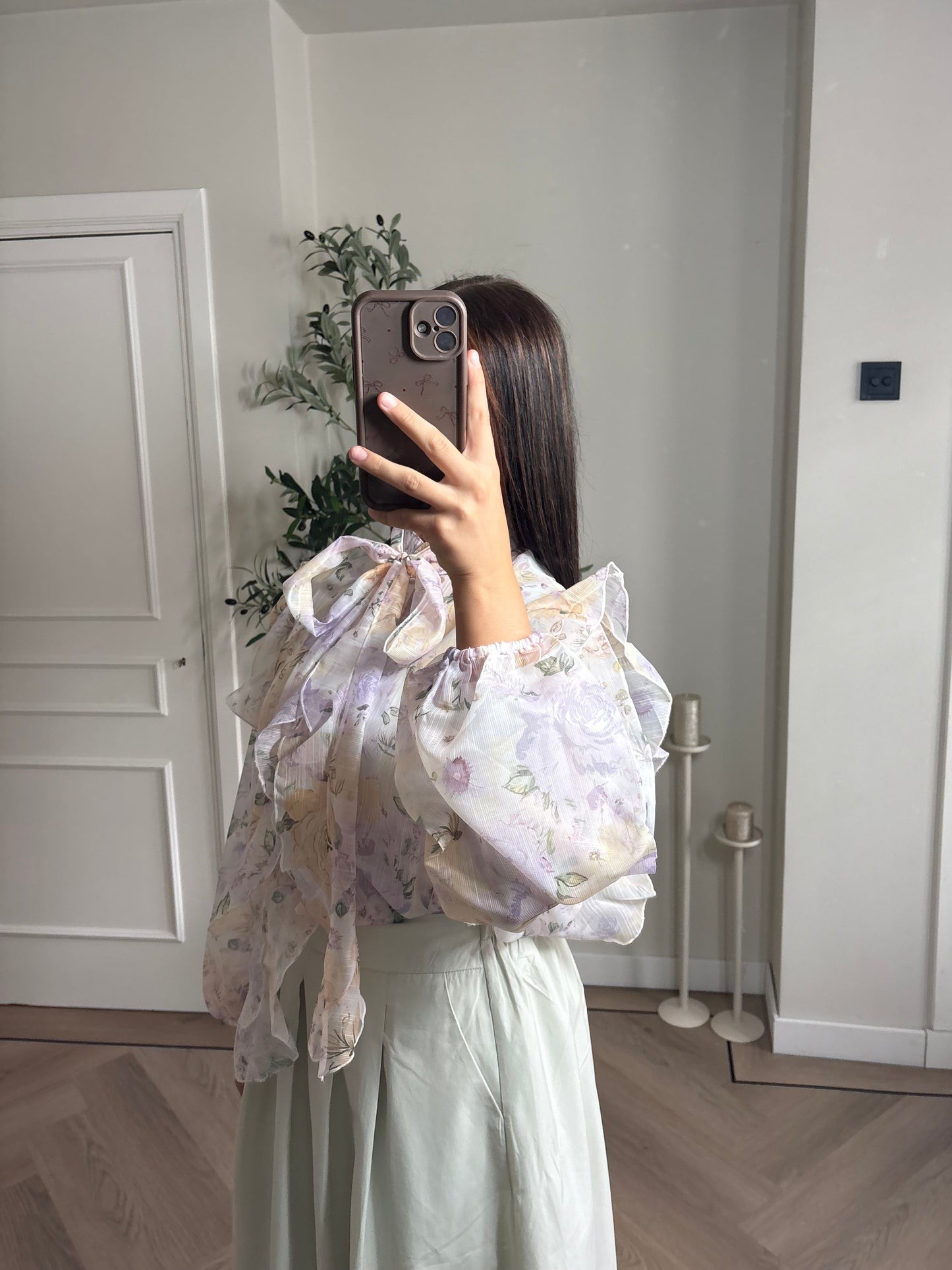 Flower blouse