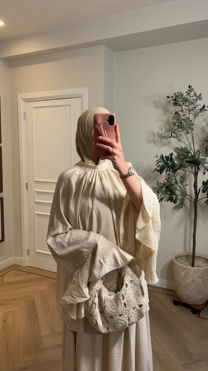 Viscose set - beige