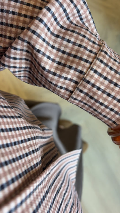 Checked jacket