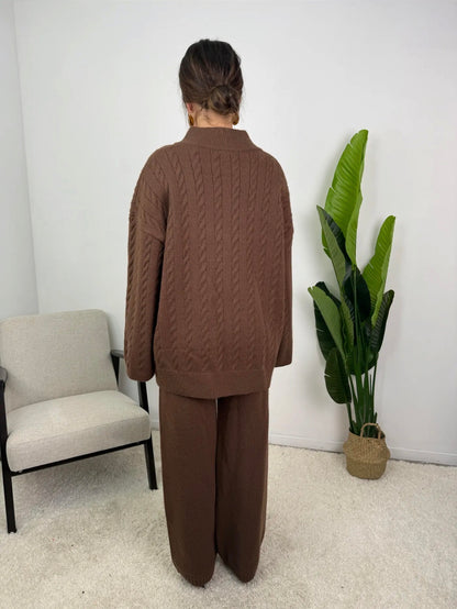 Twinset - chocolate brown