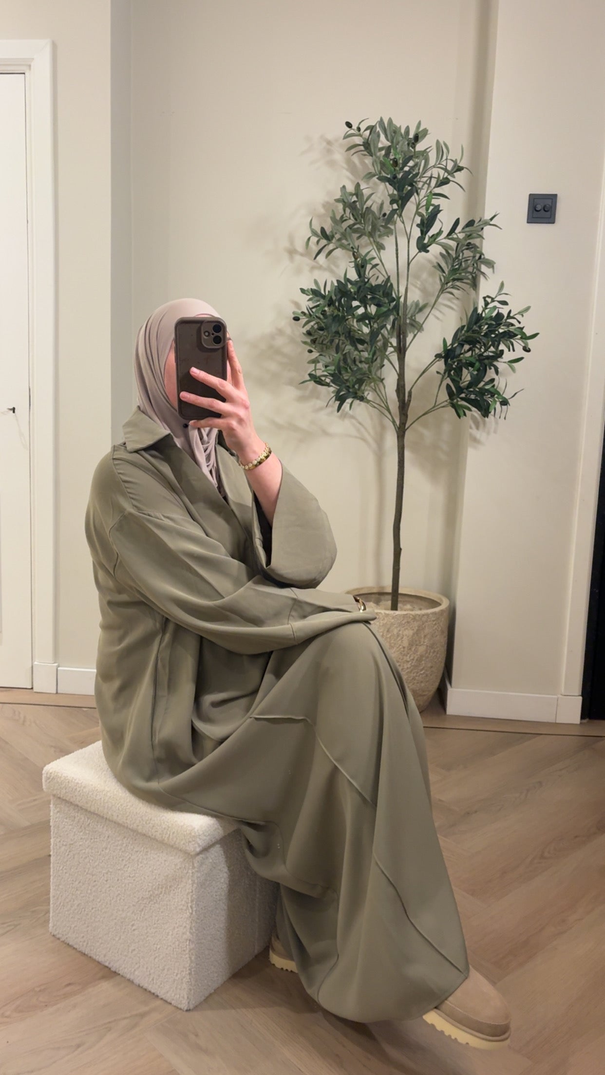 Abaya Amanah - green