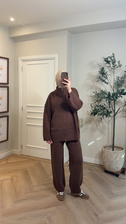 Twinset - chocolate brown