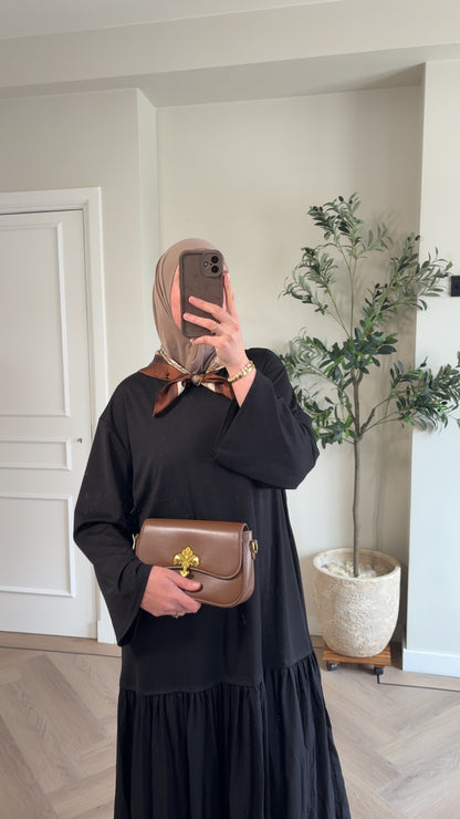 Longsleeve dress - black