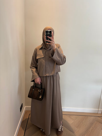 Set Nima - taupe