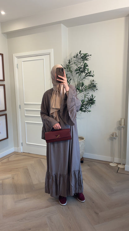 Dress Nora - taupe