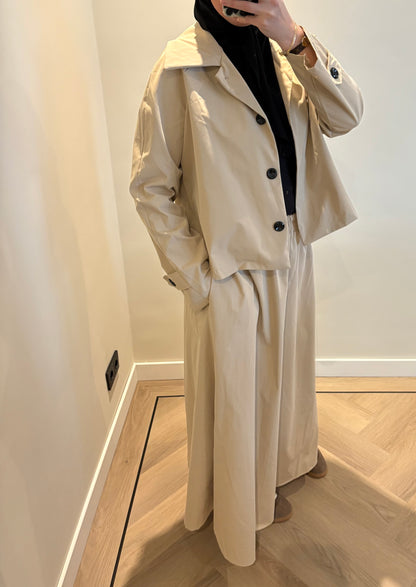Trenchset - beige