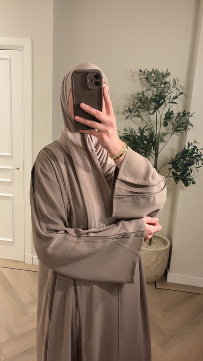Abaya Yasmina - taupe