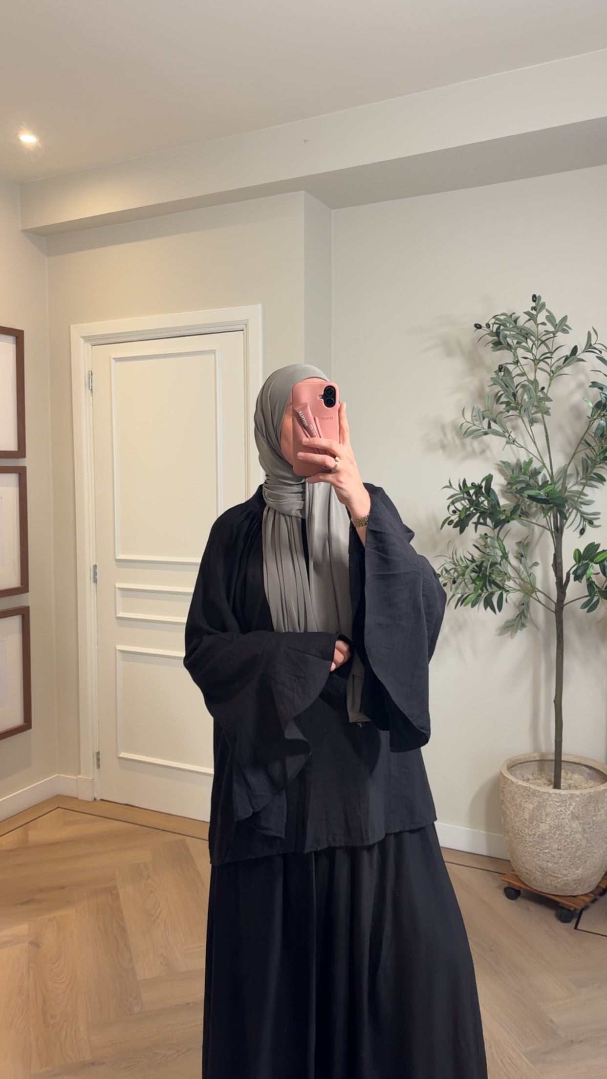Viscose set - black