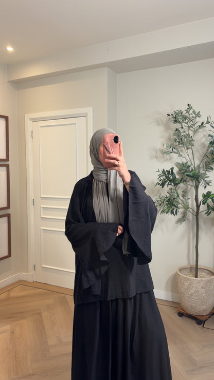 Viscose set - black